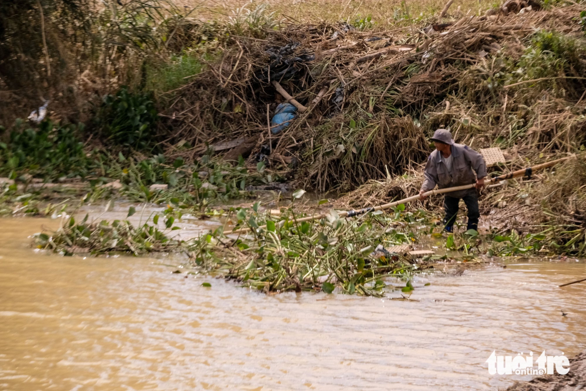 Xót xa hình ảnh vùng rau lớn nhất Lâm Đồng tan hoang sau lũ dữ - Ảnh 4.