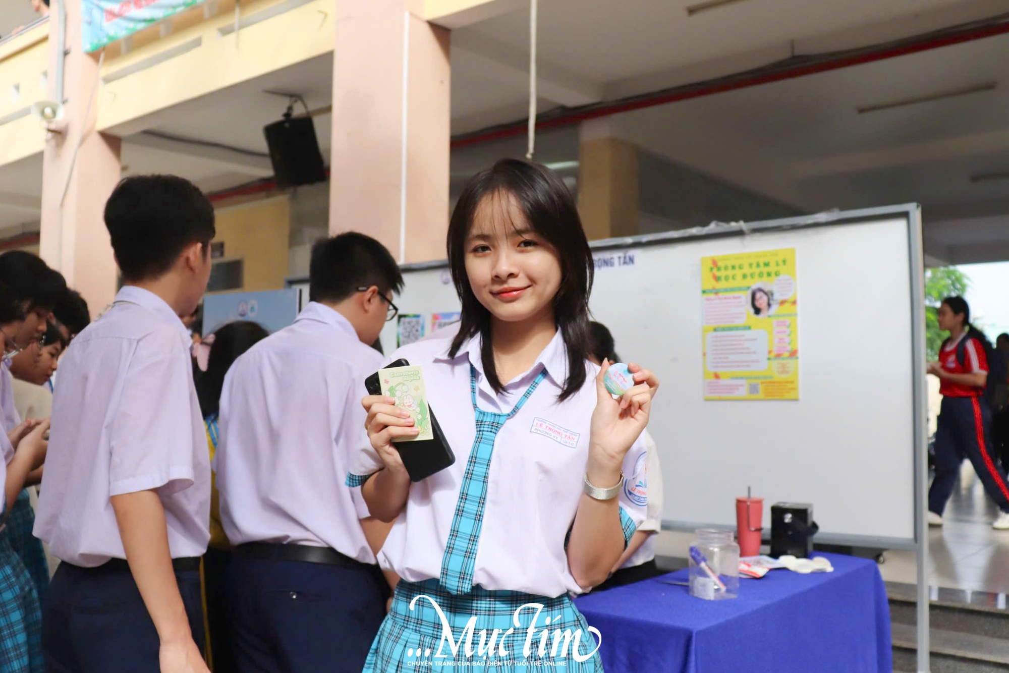 Mở lòng và đón nhận thông điệp từ Phòng Tâm lý học đường Trường THPT Lê Trọng Tấn - Ảnh 4.