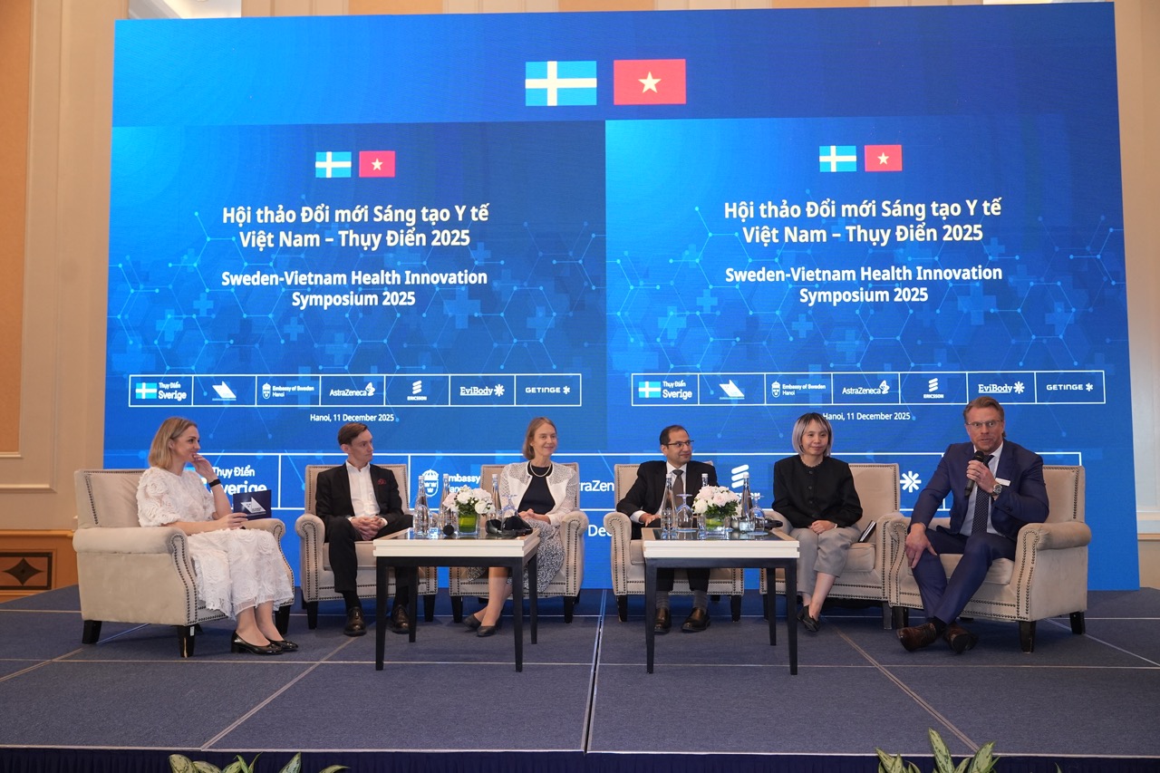 Thụy Điển chia sẻ giải pháp y tế số cho Việt Nam - Ảnh 1.