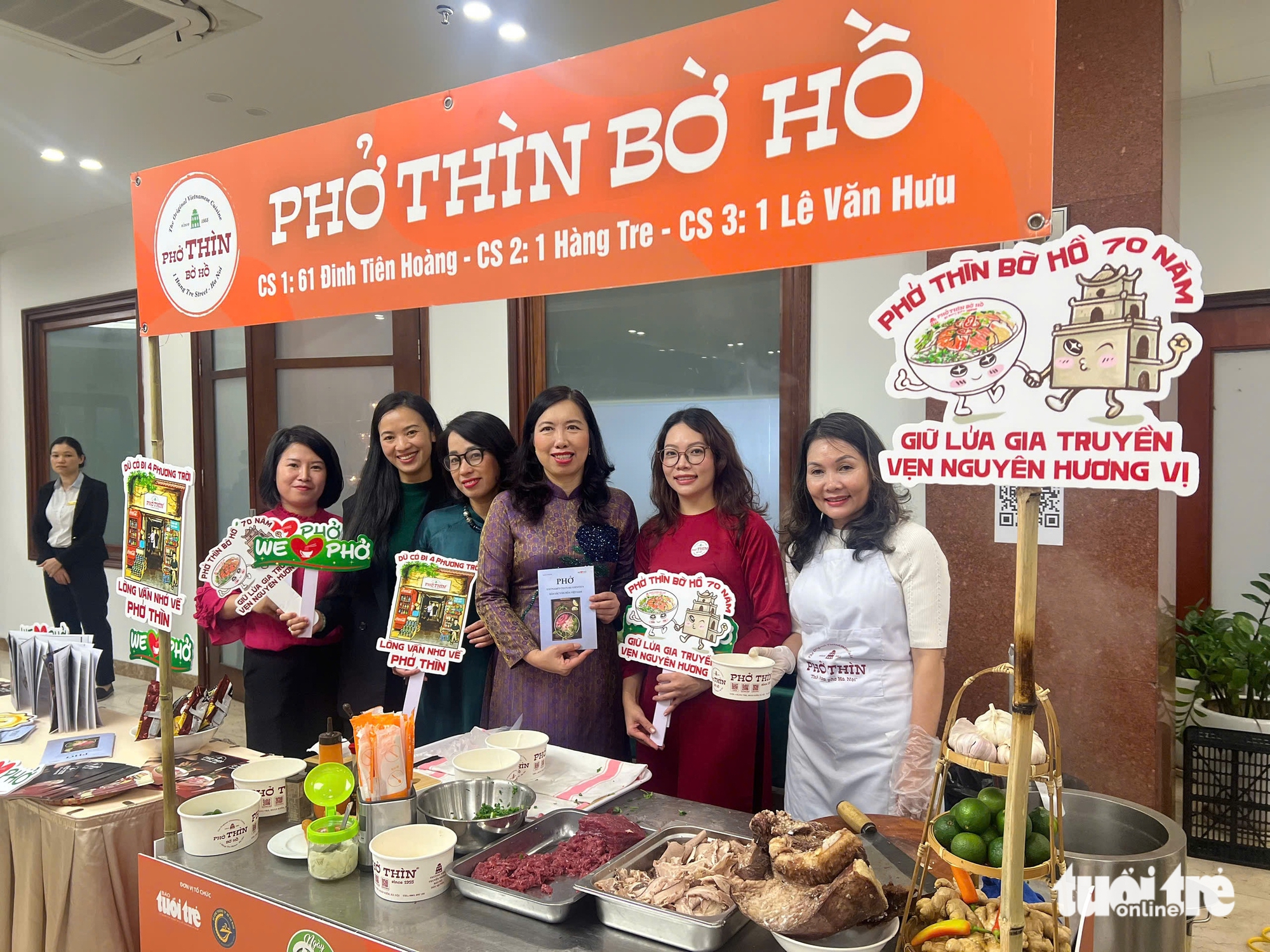 Bộ Ngoại giao chiêu đãi khách bằng phở Thìn Bờ Hồ đúng Ngày của Phở - Ảnh 7.