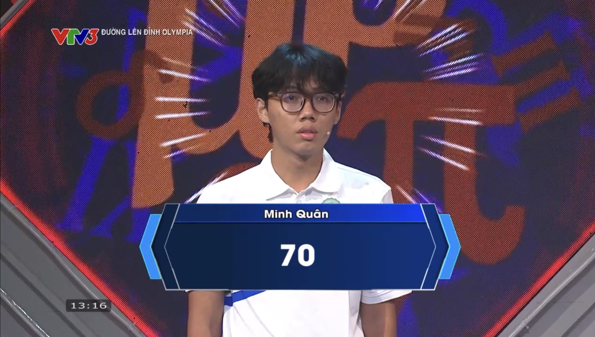 Nam sinh Phổ thông Năng khiếu thắng thuyết phục tại Đường lên đỉnh Olympia- Ảnh 2. Nam sinh Phổ thông Năng khiếu thắng thuyết phục tại Đường lên đỉnh Olympia- Ảnh 2.