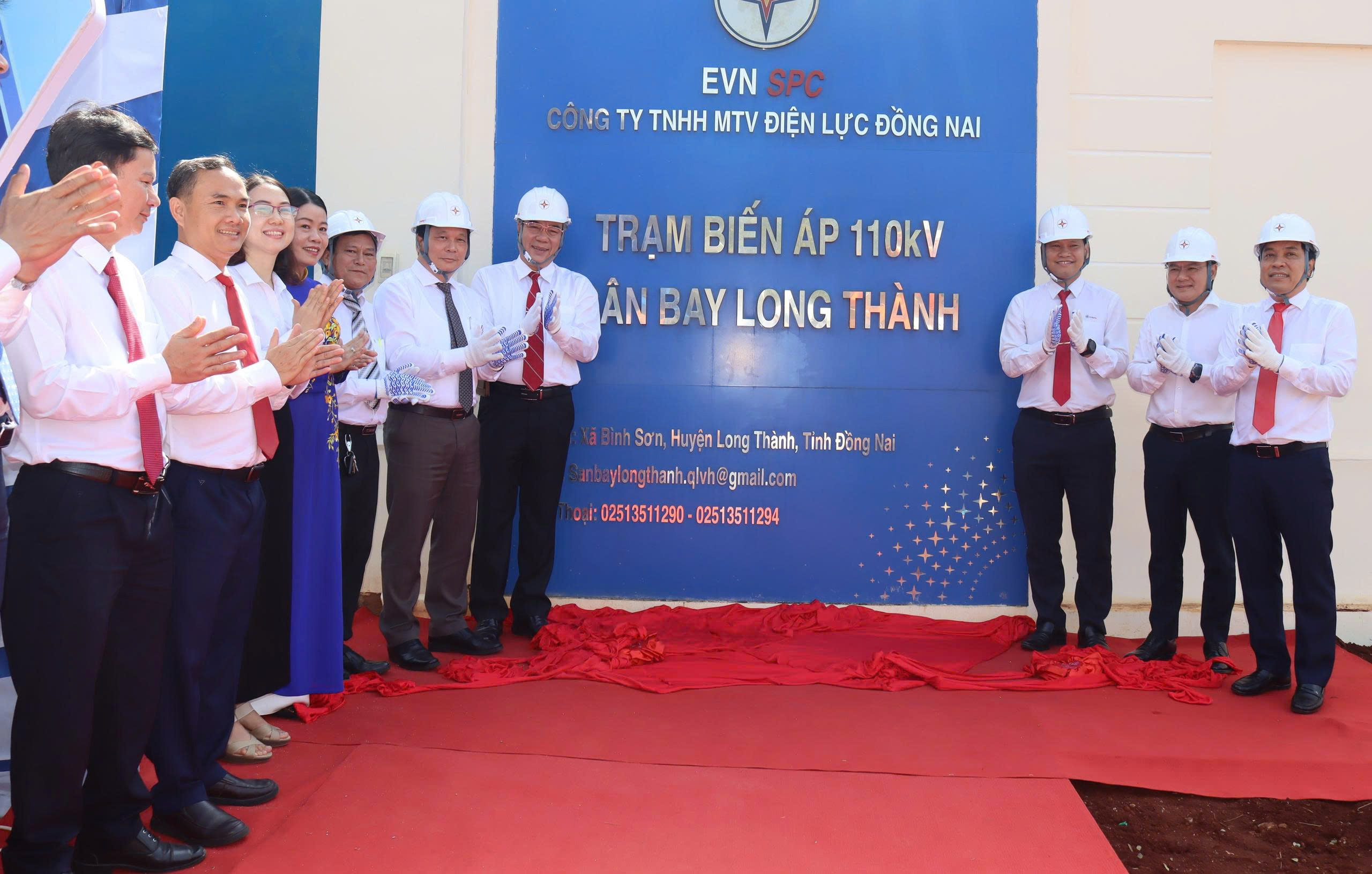 Đóng điện công trình điện 110kV phục vụ sân bay Long Thành - Ảnh 1.