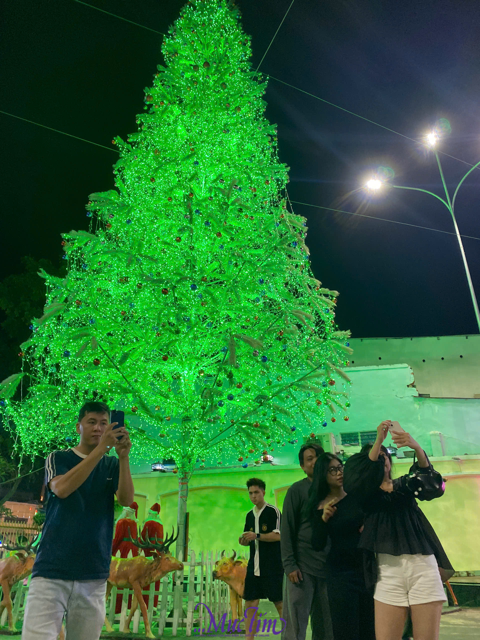 Xóm đạo lớn nhất đường Phạm Thế Hiển nhộn nhịp không khí Giáng sinh - Ảnh 5.