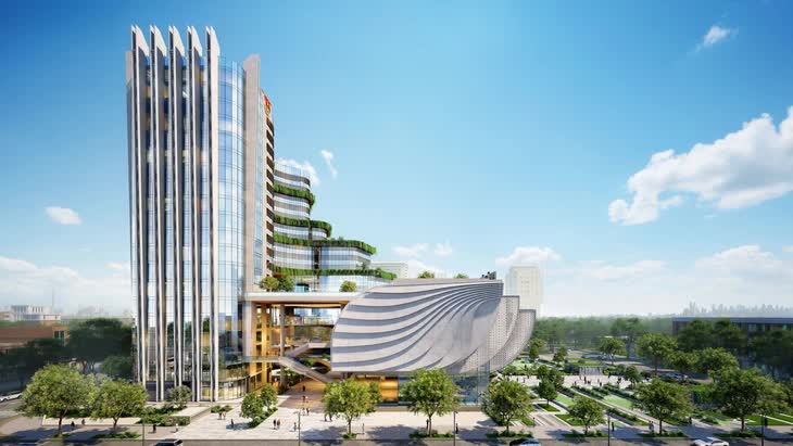 Khởi công Nhà văn hóa Thanh niên TP.HCM 25 tầng, tổng đầu tư hơn 2.240 tỉ đồng- Ảnh 6.