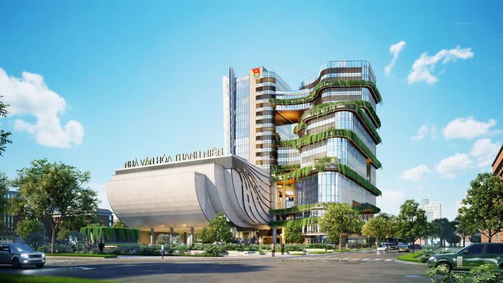 Khởi công Nhà văn hóa Thanh niên TP.HCM 25 tầng, tổng đầu tư hơn 2.240 tỉ đồng- Ảnh 8.