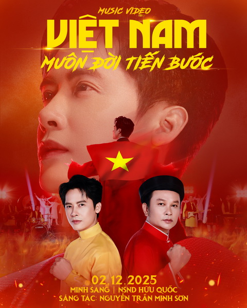 Ca sĩ Minh Sang gây bất ngờ khi lần đầu tiên đưa đọc hịch vào nhạc cổ động tôn vinh bộ đội cụ Hồ - Ảnh 4.