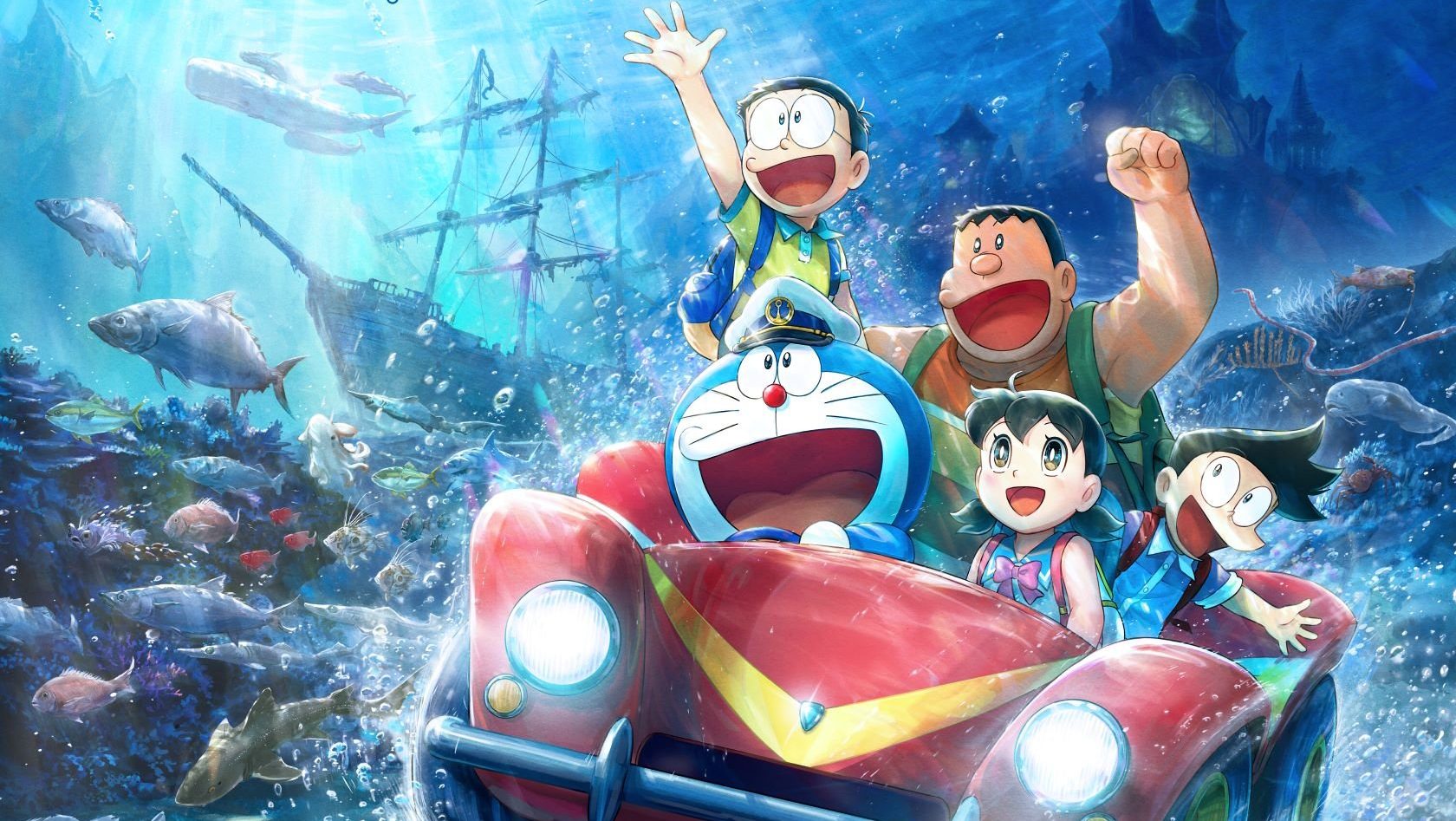 Doraemon movie 2026 tung trailer mới, mở ra hành trình dưới đáy biển ...