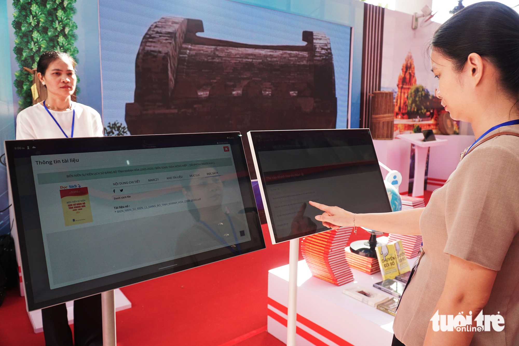 Trải nghiệm công nghệ, ứng dụng AI tại ngày hội công nghệ số Khánh Hòa - Ảnh 4. công nghệ - Ảnh 4.