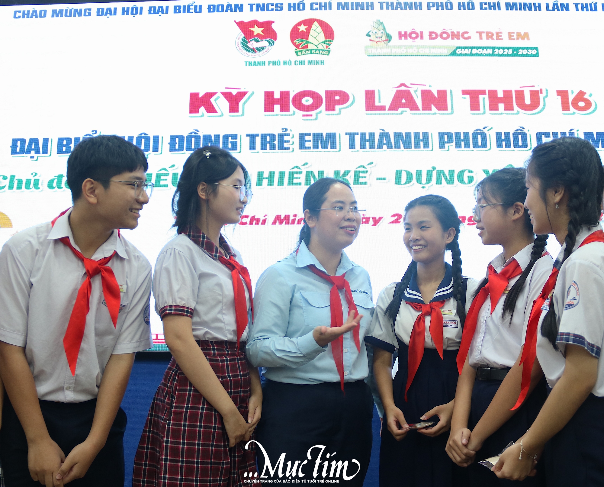 Đại biểu Hội đồng Trẻ em TP.HCM hiến kế xây dựng Thành phố xanh - Ảnh 1.