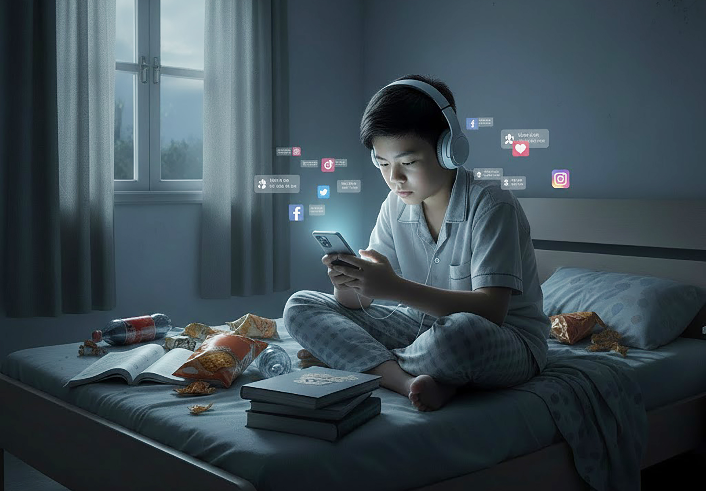 Tính lướt điện thoại một chút mà mấy tiếng rồi không dứt ra được cứu tui! Cứu tui! - Ảnh 1.