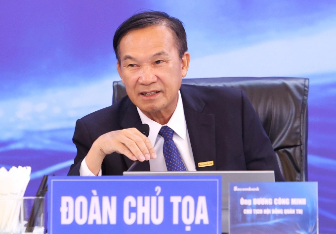 Ông Dương Công Minh vẫn là trụ cột lãnh đạo Sacombank trong giai đoạn chuyển tiếp - Ảnh 1.