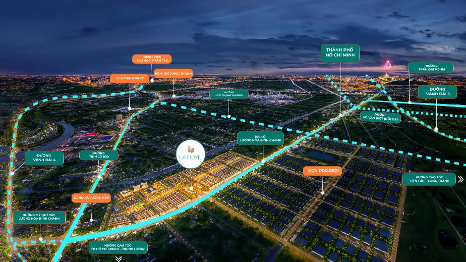 LA Home tăng sức hút khi hạ tầng khu Tây TP HCM về đích - Ảnh 1.