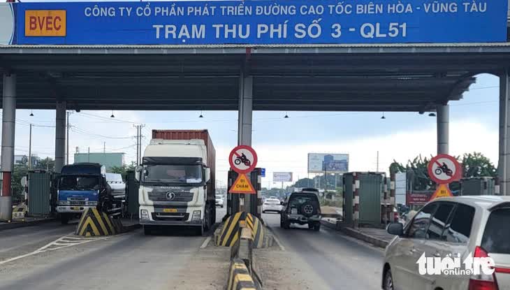 trạm thu phí - Ảnh 1.