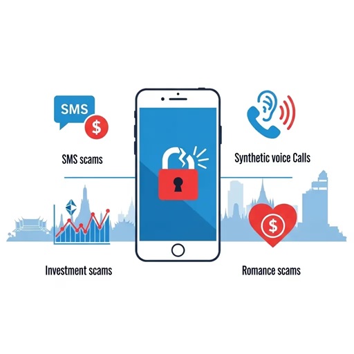 Thái Lan cảnh báo 4 xu hướng lừa đảo trực tuyến trong năm 2026 mà Việt Nam cũng đối mặt - Ảnh 1.