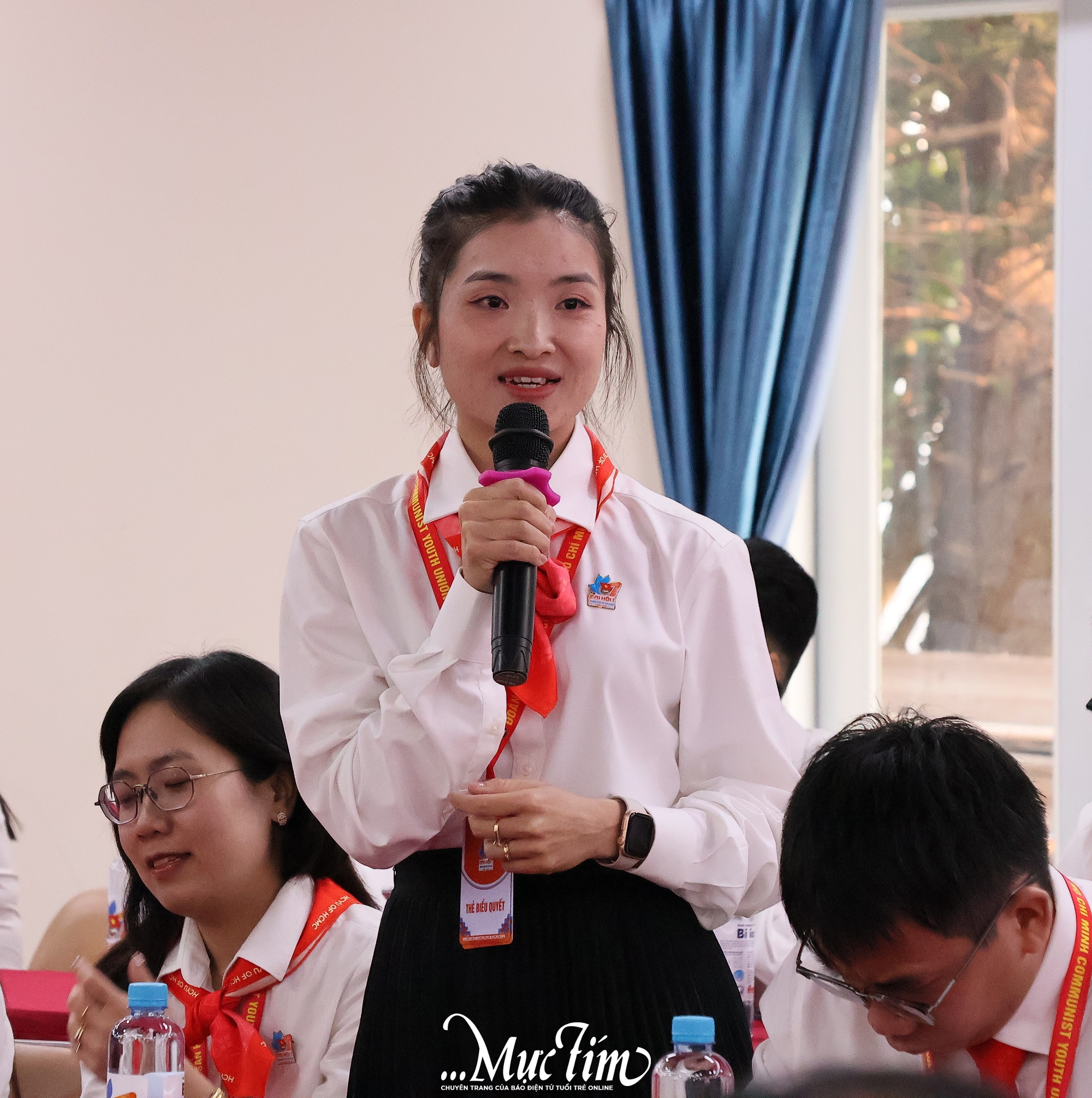 Đại hội Đoàn TP.HCM: Đại biểu đi metro, thảo luận về chuyển đổi xanh, AI - Ảnh 10.