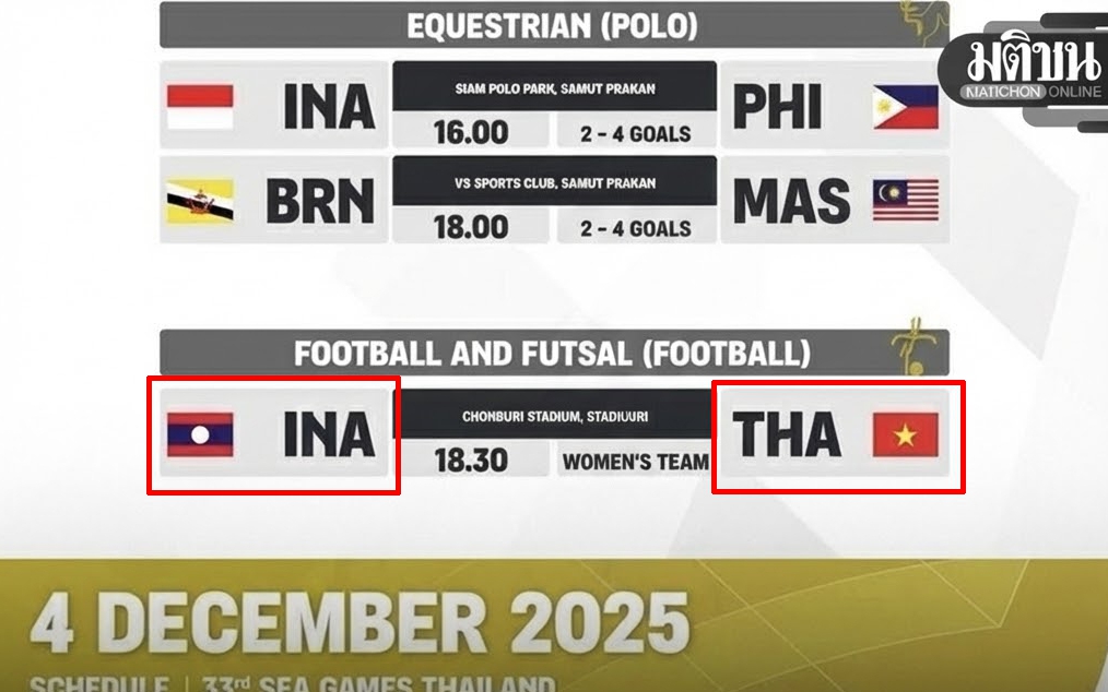 Thailand apologizes for failure to play Vietnam, Laos national anthems in SEA Games match- Ảnh 2. Thailand apologizes for failure to play Vietnam, Laos national anthems in SEA Games match- Ảnh 2.