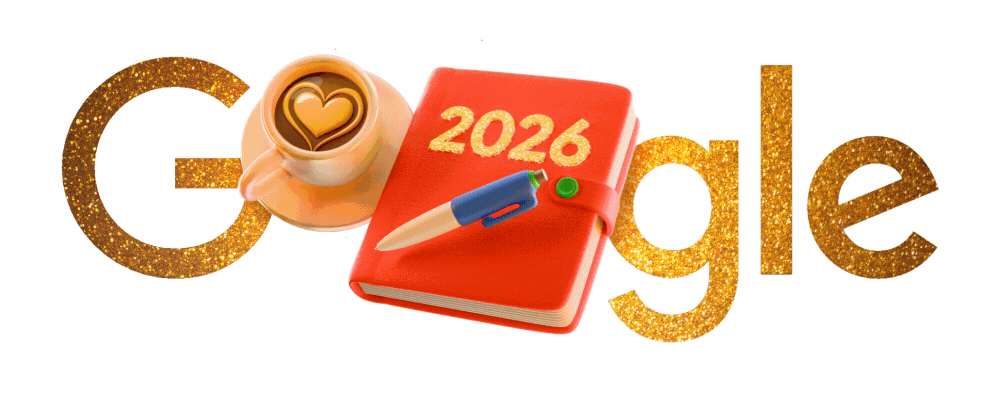 Google ra mắt doodle chào mừng năm mới 2026 - Ảnh 1.