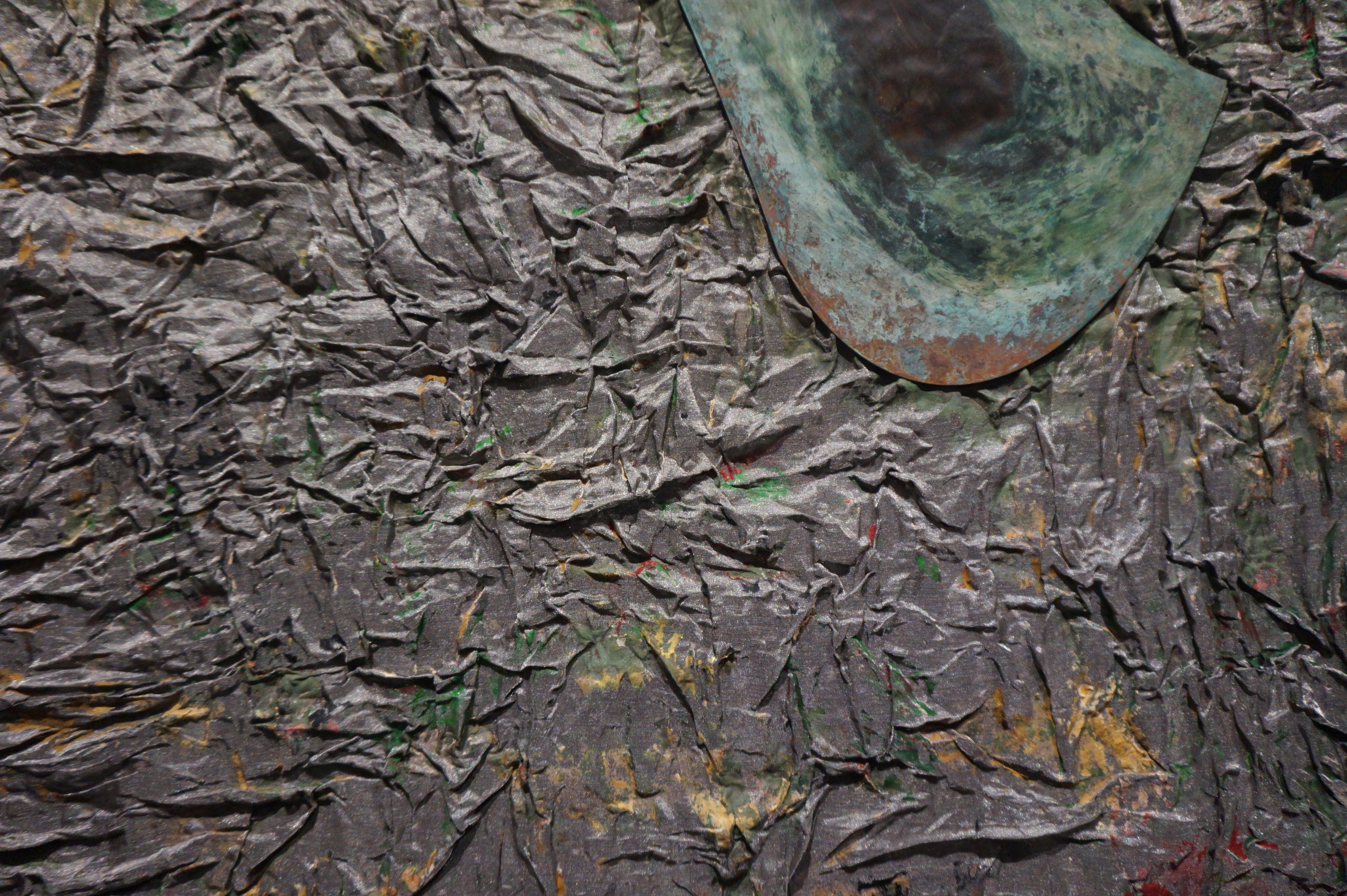 Lạ lẫm những bức tranh ‘vẽ’ bằng thép, tôn, lưới thép của Đinh Phong - Ảnh 6. Đinh Phong - Ảnh 4.