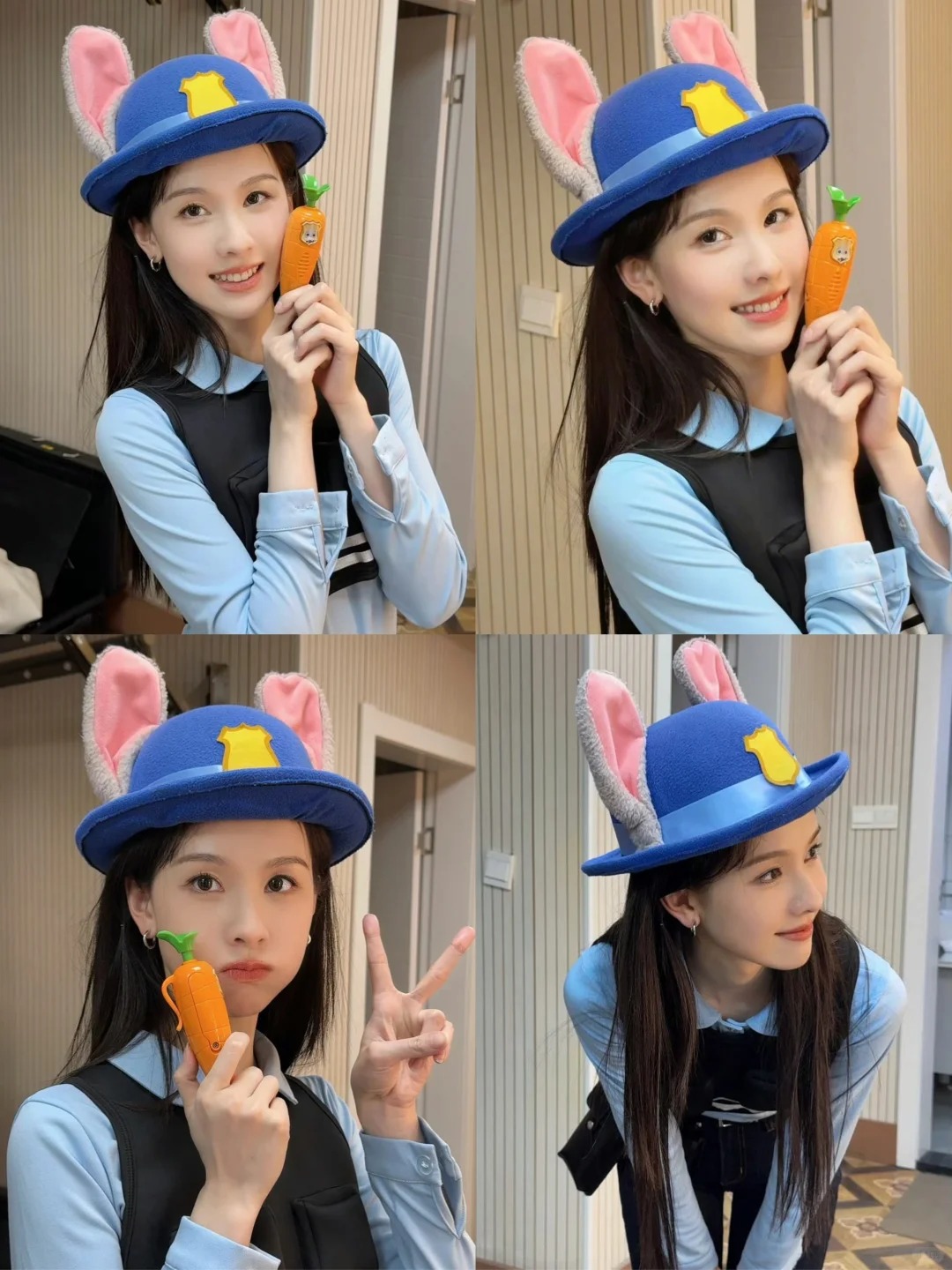 Trần Đô Linh cosplay thỏ Judy (Zootopia), làm nóng lại trend từng gây sốt Cbiz- Ảnh 1. Trần Đô Linh cosplay thỏ Judy (Zootopia), làm nóng lại trend từng gây sốt Cbiz- Ảnh 1.