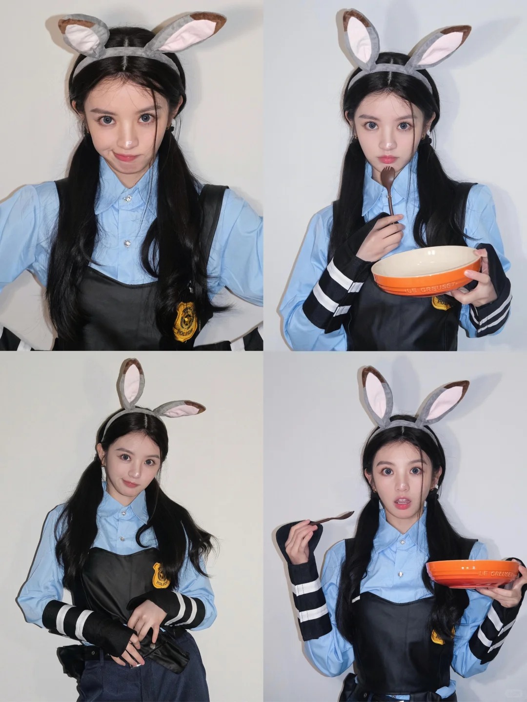 Trần Đô Linh cosplay thỏ Judy (Zootopia), làm nóng lại trend từng gây sốt Cbiz- Ảnh 5. Trần Đô Linh cosplay thỏ Judy (Zootopia), làm nóng lại trend từng gây sốt Cbiz- Ảnh 5.