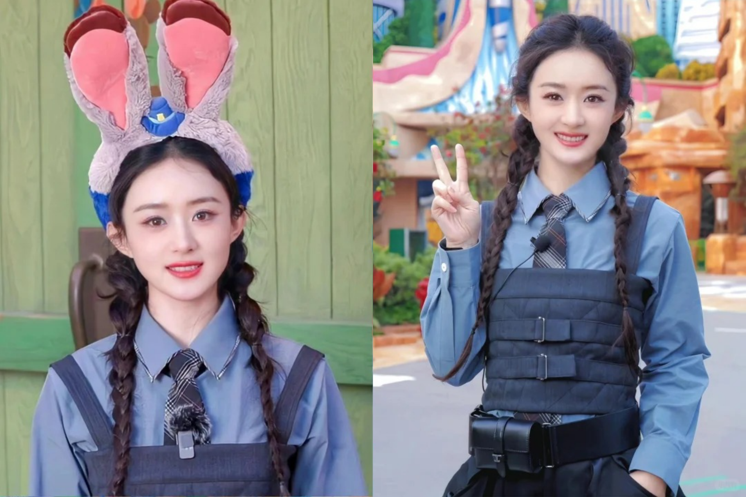 Trần Đô Linh cosplay thỏ Judy (Zootopia), làm nóng lại trend từng gây sốt Cbiz- Ảnh 4. Trần Đô Linh cosplay thỏ Judy (Zootopia), làm nóng lại trend từng gây sốt Cbiz- Ảnh 4.