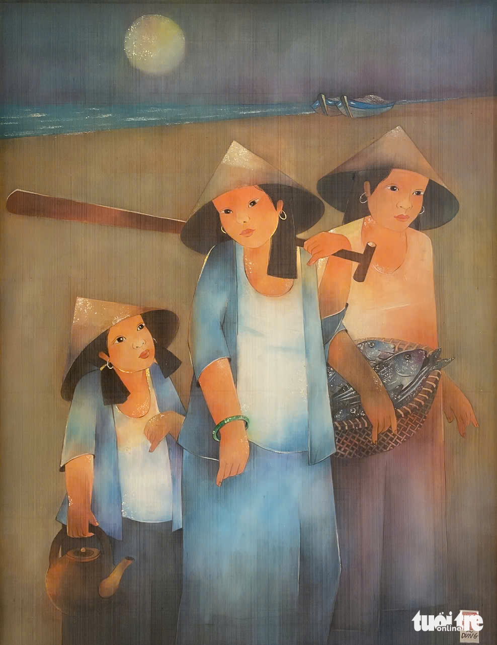 Khi những lát cắt đời sống bước vào tranh - Ảnh 3.