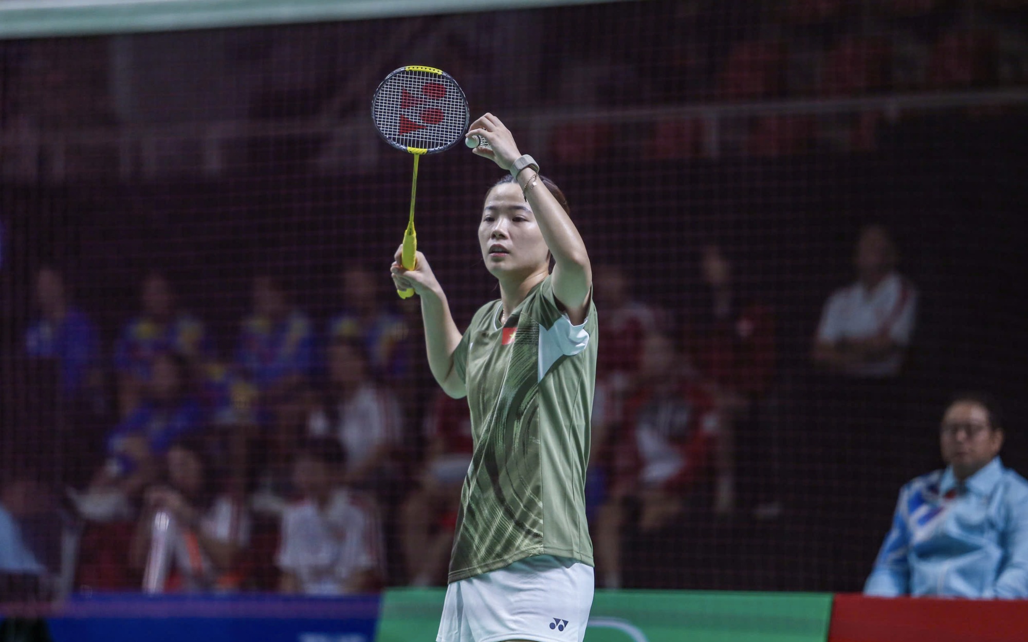 Vietnam’s badminton star stuns Taiwan’s 7th seed to reach Indonesia Masters quarterfinals - Ảnh 2.