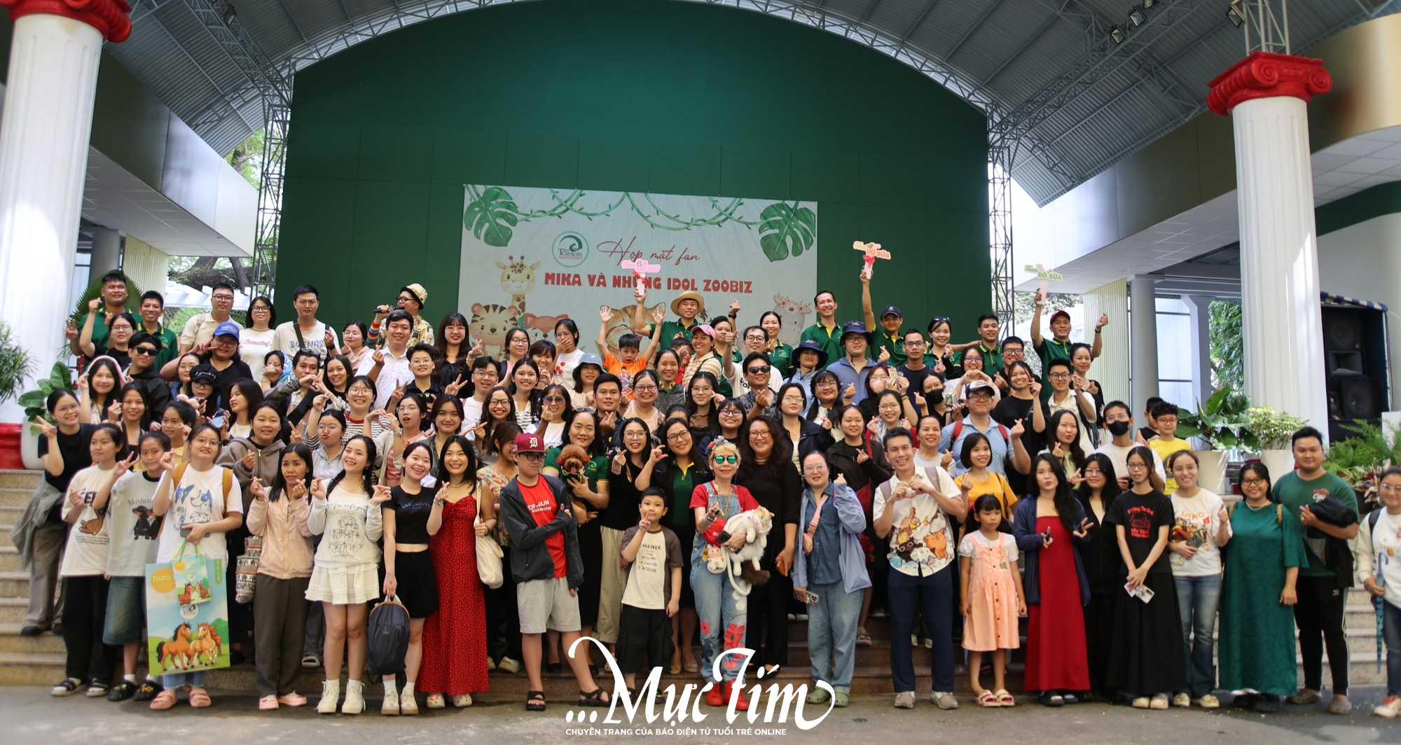 Thảo cầm viên họp mặt fan Mika và những idol Zoobiz- Ảnh 1. Thảo cầm viên họp mặt fan Mika và những idol Zoobiz- Ảnh 1.