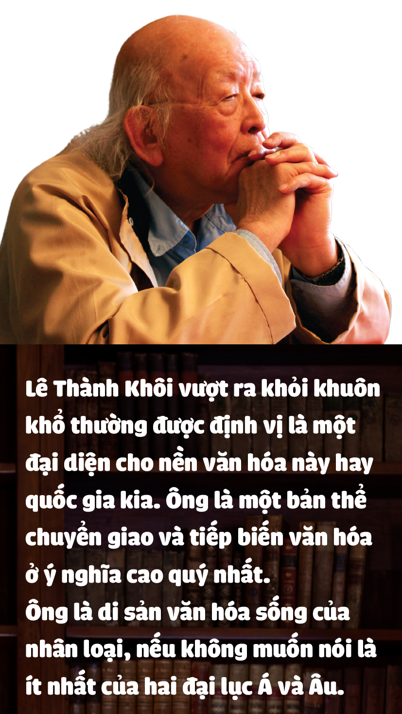 Giáo sư Lê Thành Khôi để lại một khối tình - tuệ - mỹ - Ảnh 12.