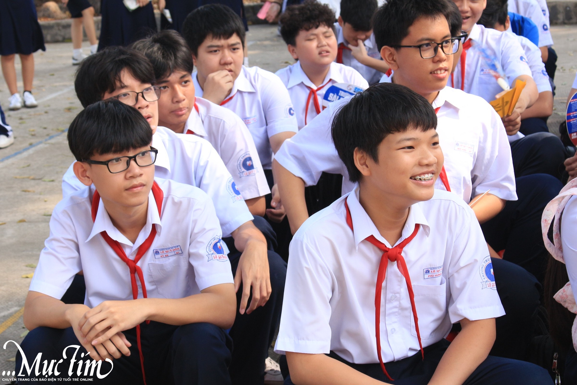 700 teen lớp 9 đi tour tham quan Trường THPT Lê Quý Đôn- Ảnh 1.