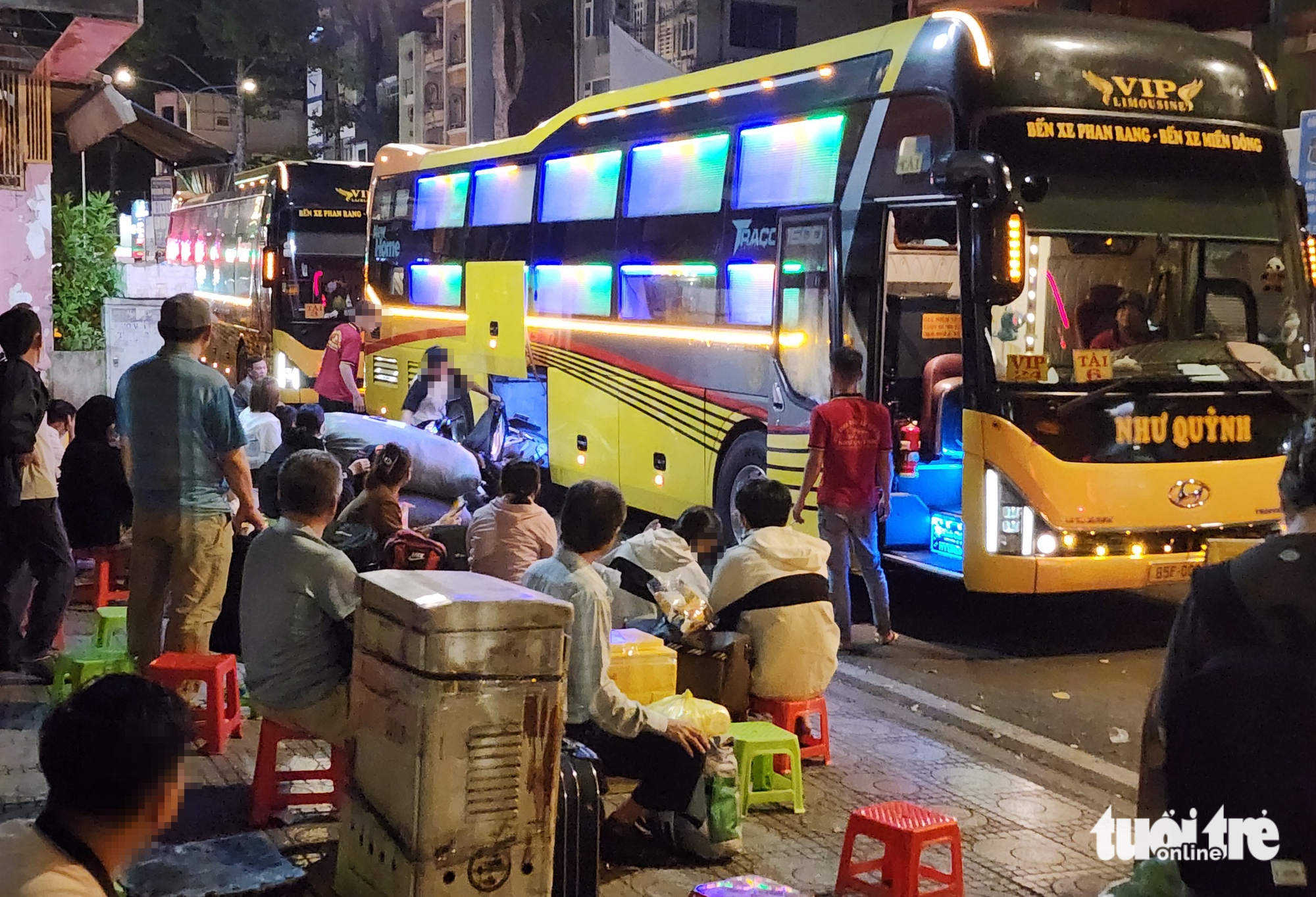 Hàng loạt nhà xe không vào bến, chạy sai lịch trình, đón trả khách ở quận 5, 11, 10, Bình Thạnh - Ảnh 15.