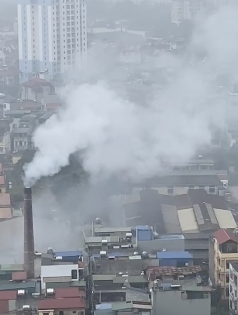 Dân chung cư cao cấp ở Hà Nội 'kêu cứu' vì cột khói của công ty dệt - Ảnh 2.