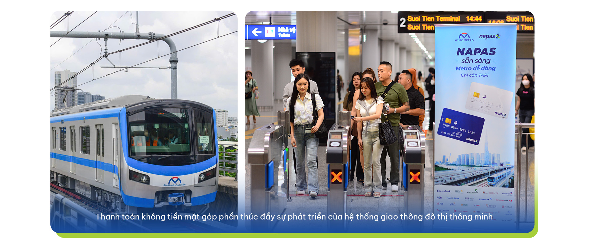 Thanh toán không tiền mặt dễ dàng khi đi metro bằng thẻ NAPAS - Ảnh 5.