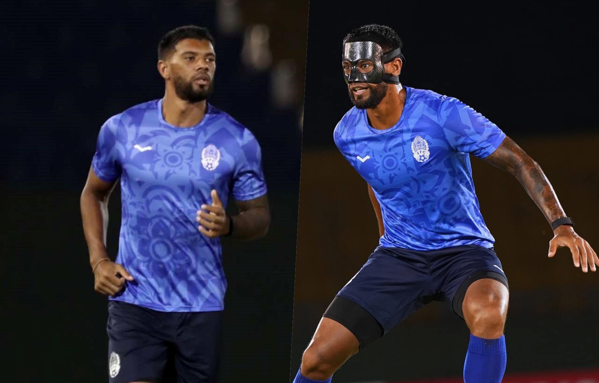 Trung vệ nhập tịch Campuchia đeo mặt nạ đấu Việt Nam - Ảnh 1.