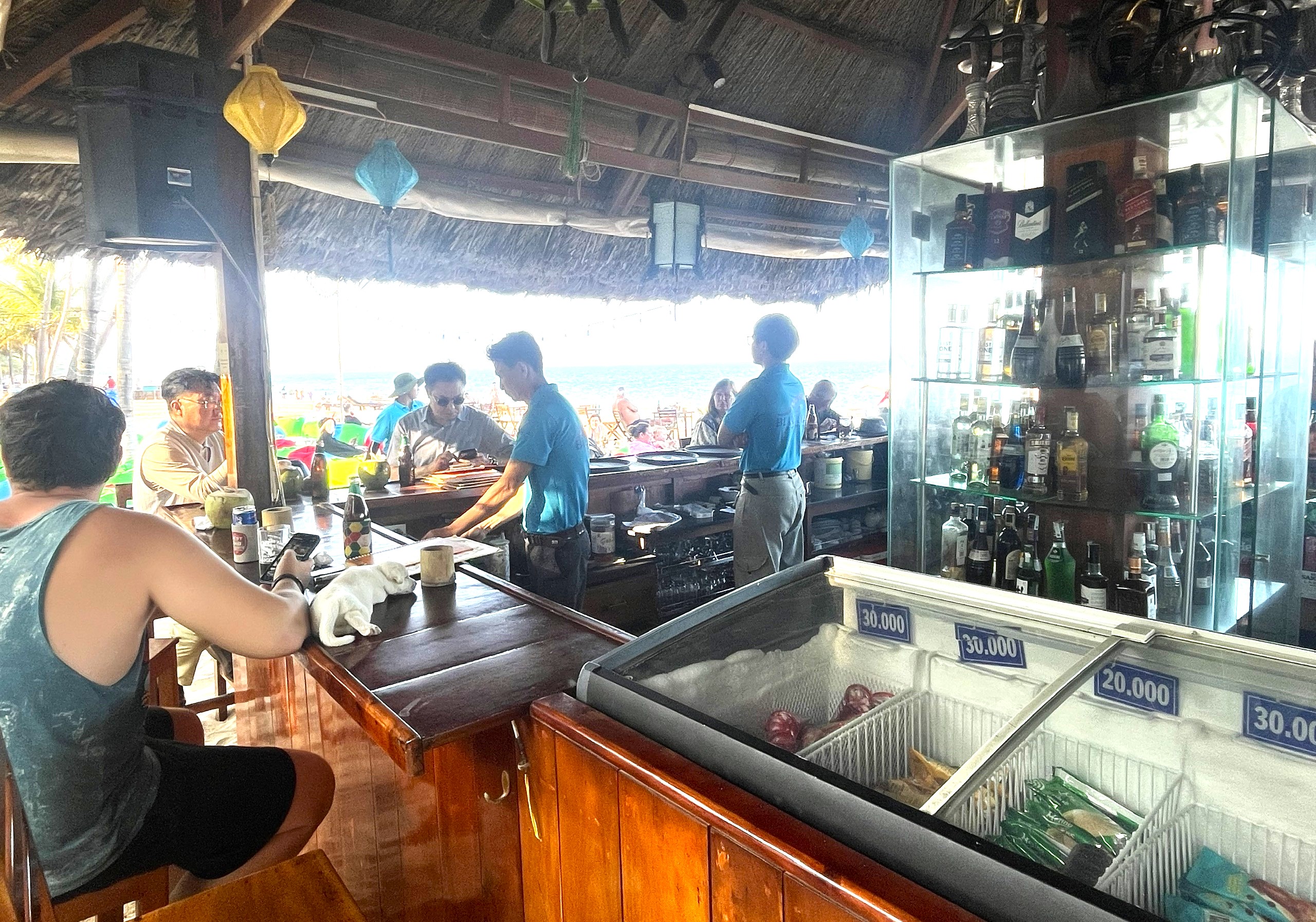 BlueSea Beach & Bar ở Nha Trang lấn chiếm bãi biển, kinh doanh không phép - Ảnh 4. bãi biển - Ảnh 4.
