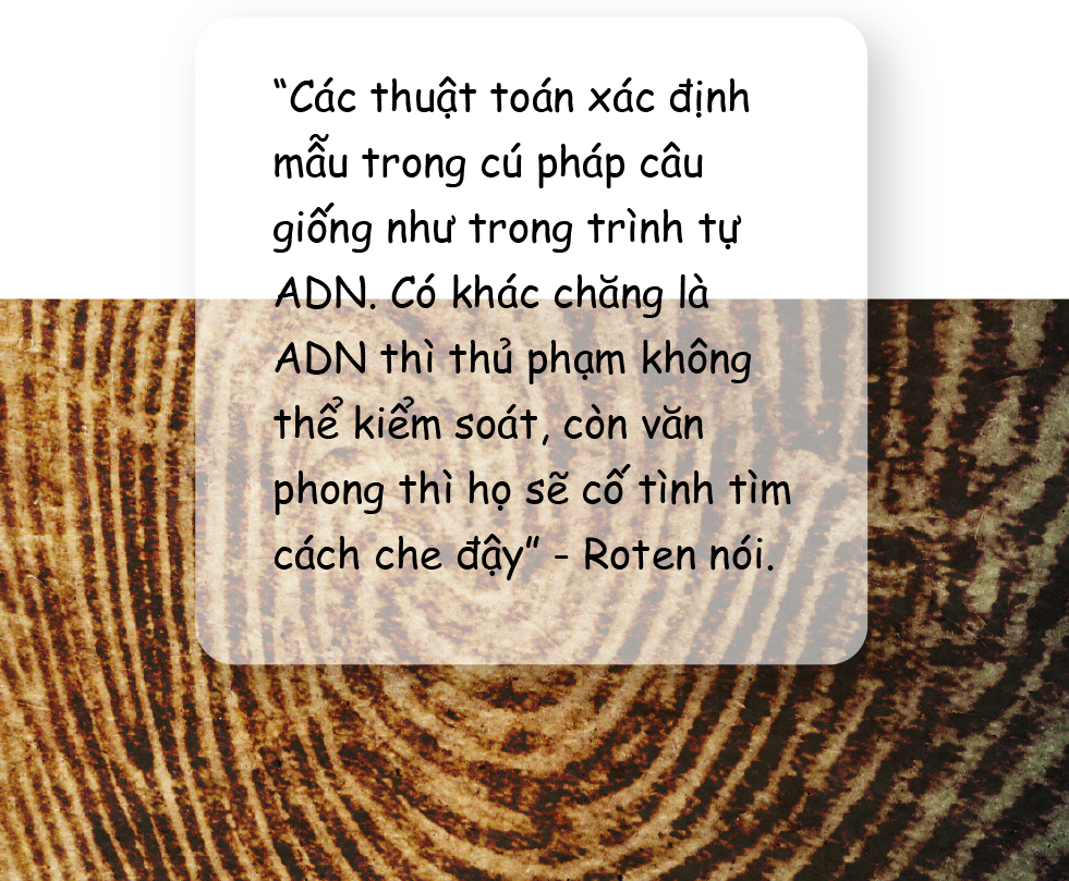 Truy vết tội phạm bằng một dấu câu - Ảnh 4.