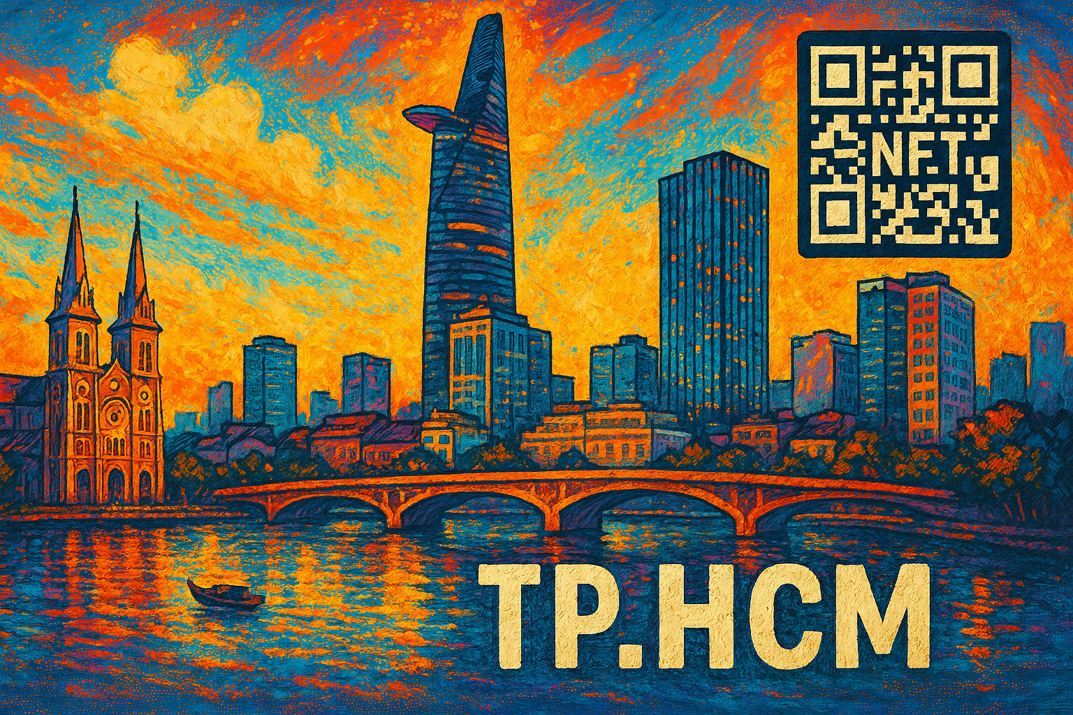 Thi sáng tác tranh công nghệ NFT cho thành phố vươn mình - Ảnh 1. công nghệ NFT - Ảnh 1.