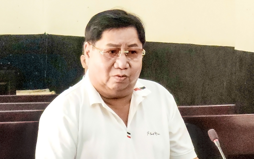 Tha cho người vi phạm, cựu trưởng Công an TP Mỹ Tho lãnh án tù - Ảnh 1. Cựu trưởng Công an thành phố Mỹ Tho lãnh hơn 4 năm tù - Ảnh 1.