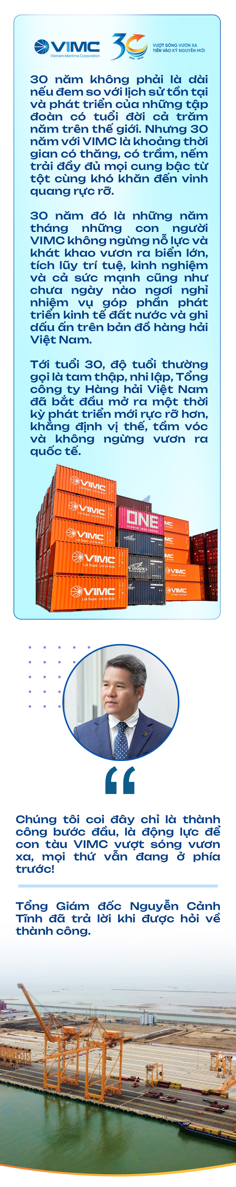 VIMC- 30 năm thăng trầm để rồi phát triển - Ảnh 10.
