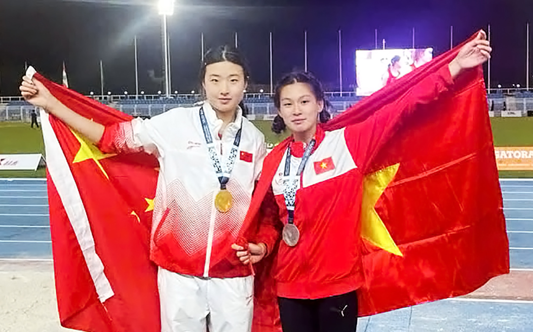 Điền kinh Việt Nam giành huy chương nhảy cao tại Giải U18 châu Á - Ảnh 1. điền kinh Việt Nam - Ảnh 1.