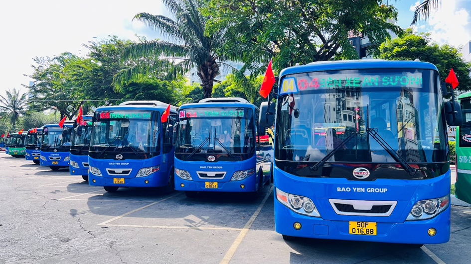 TP.HCM miễn phí vé xe buýt tất cả các tuyến ngày 30-4