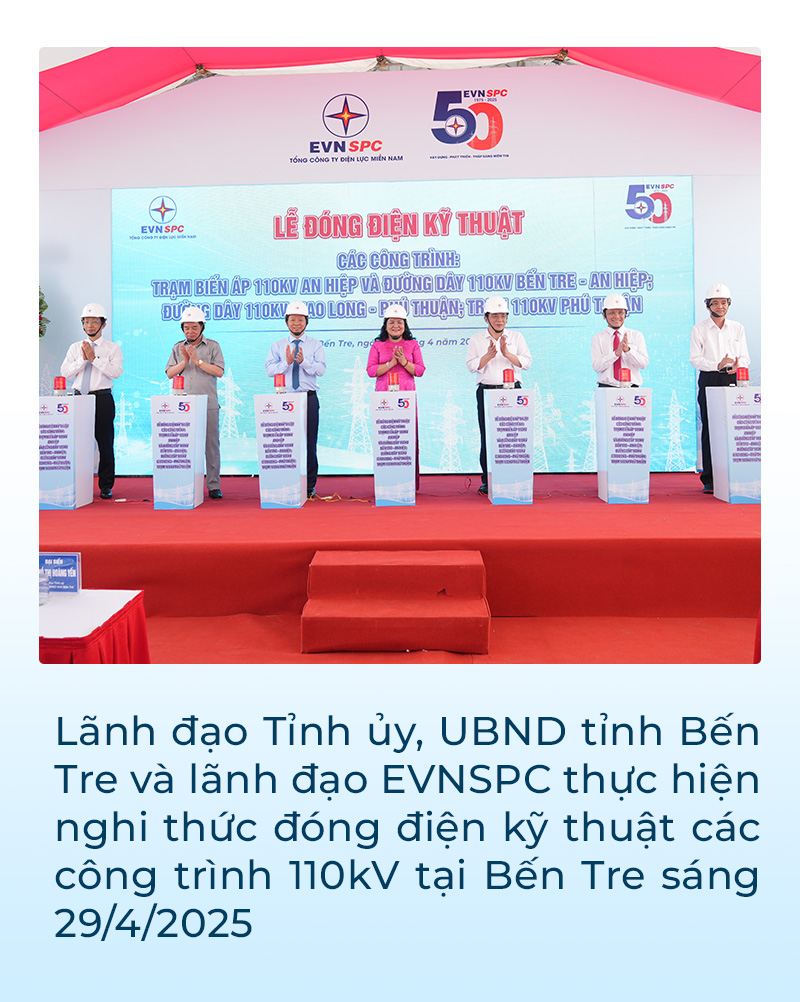 50 năm ngành Điện miền Nam: 50 công trình chào mừng 30-4 - Ảnh 6.