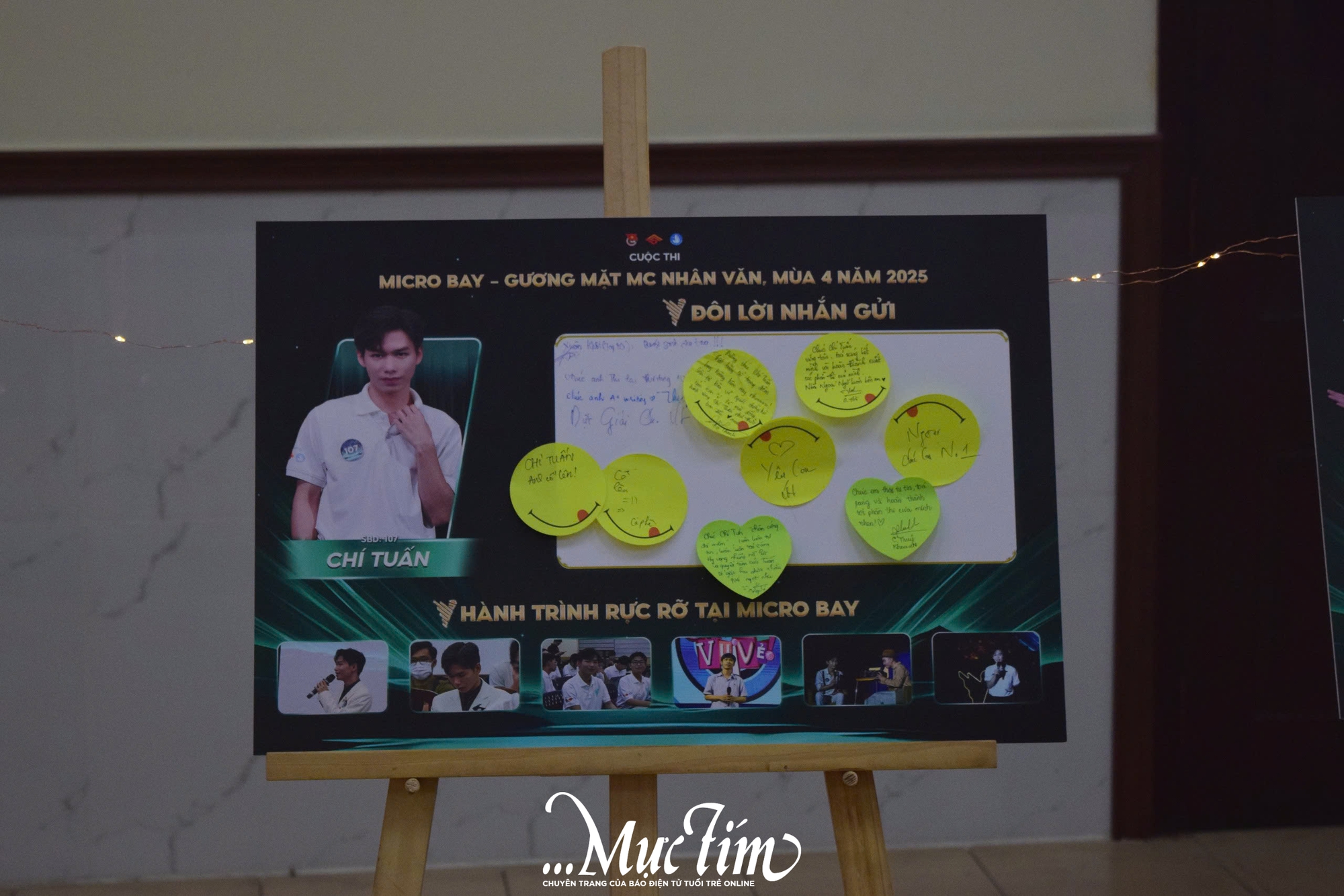 Nam sinh Trường đại học Tài chính - Marketing bền bỉ theo đuổi nghề MC - Ảnh 6.