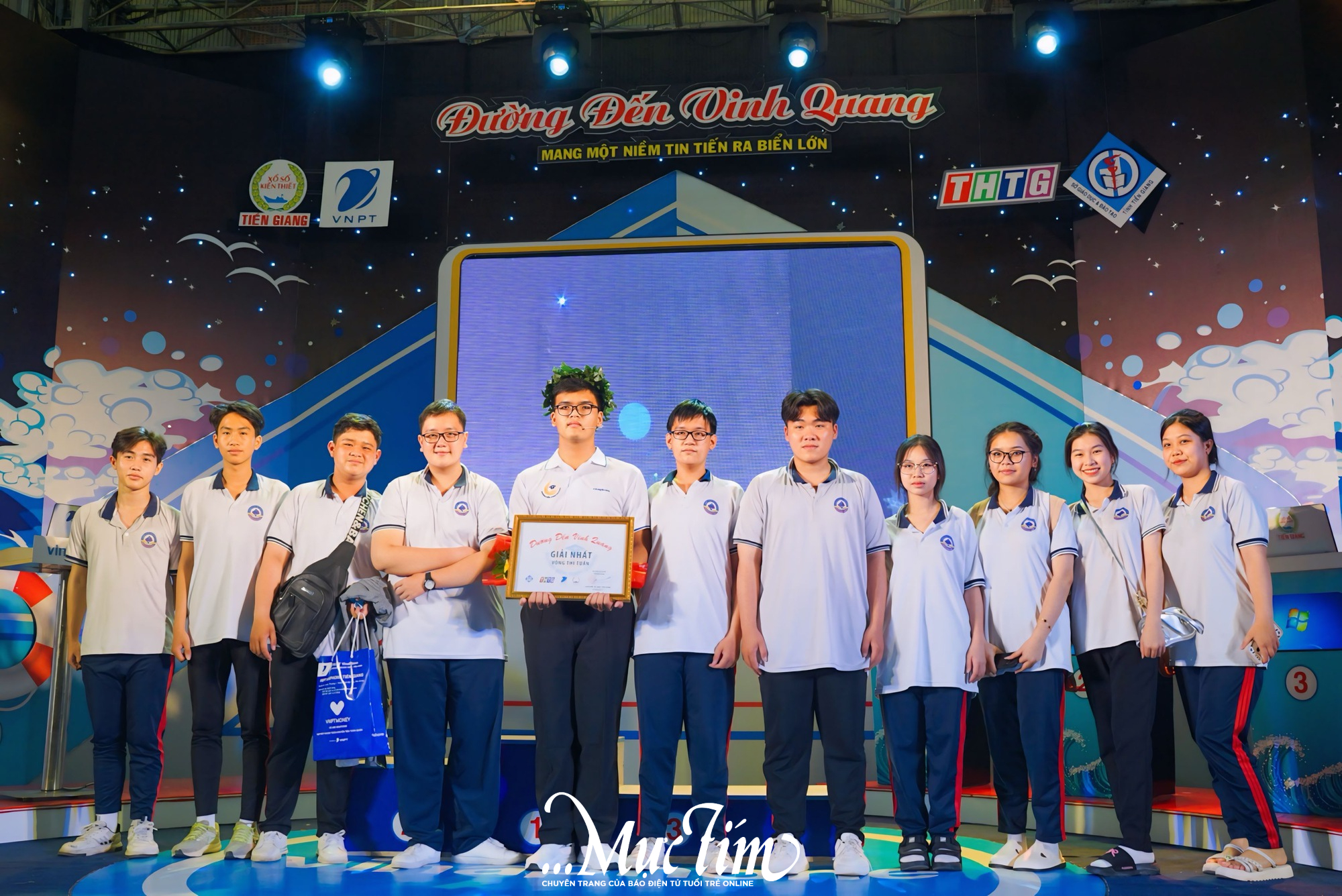 Nam sinh Trường THPT Bình Phục Nhứt giành vòng nguyệt quế Đường đến vinh quang tuần này- Ảnh 2.