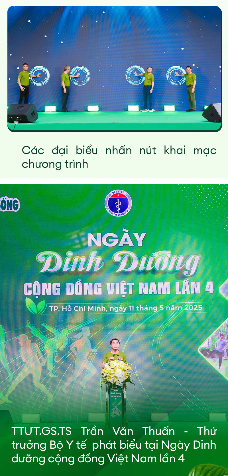 Ngày dinh dưỡng cộng đồng Việt Nam lần 4  Xây dựng một đất nước khỏe mạnh - Ảnh 4.