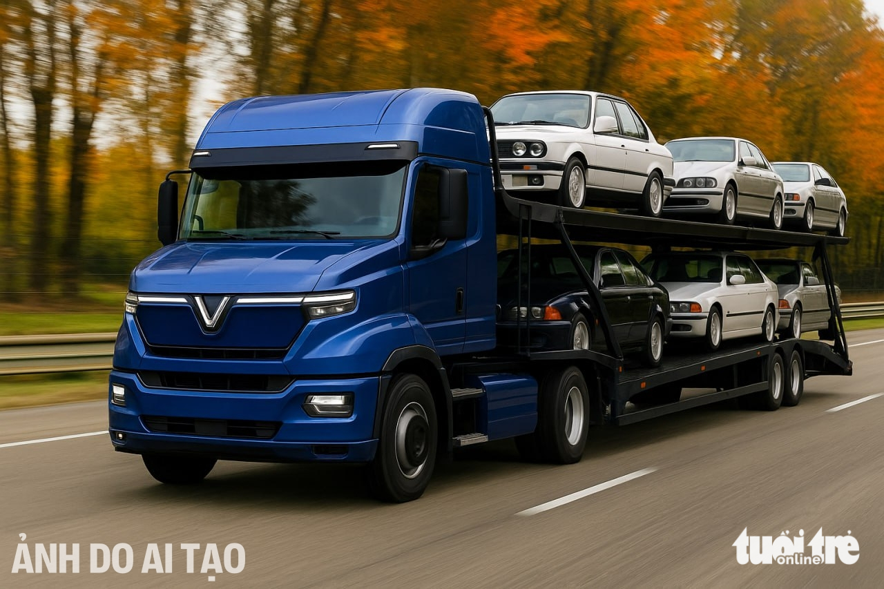 AI vẽ xe VinFast làm đủ thứ nghề: Xe tải, xe thớt, xe cấp cứu, xe bán hàng... đủ cả - Ảnh 11.