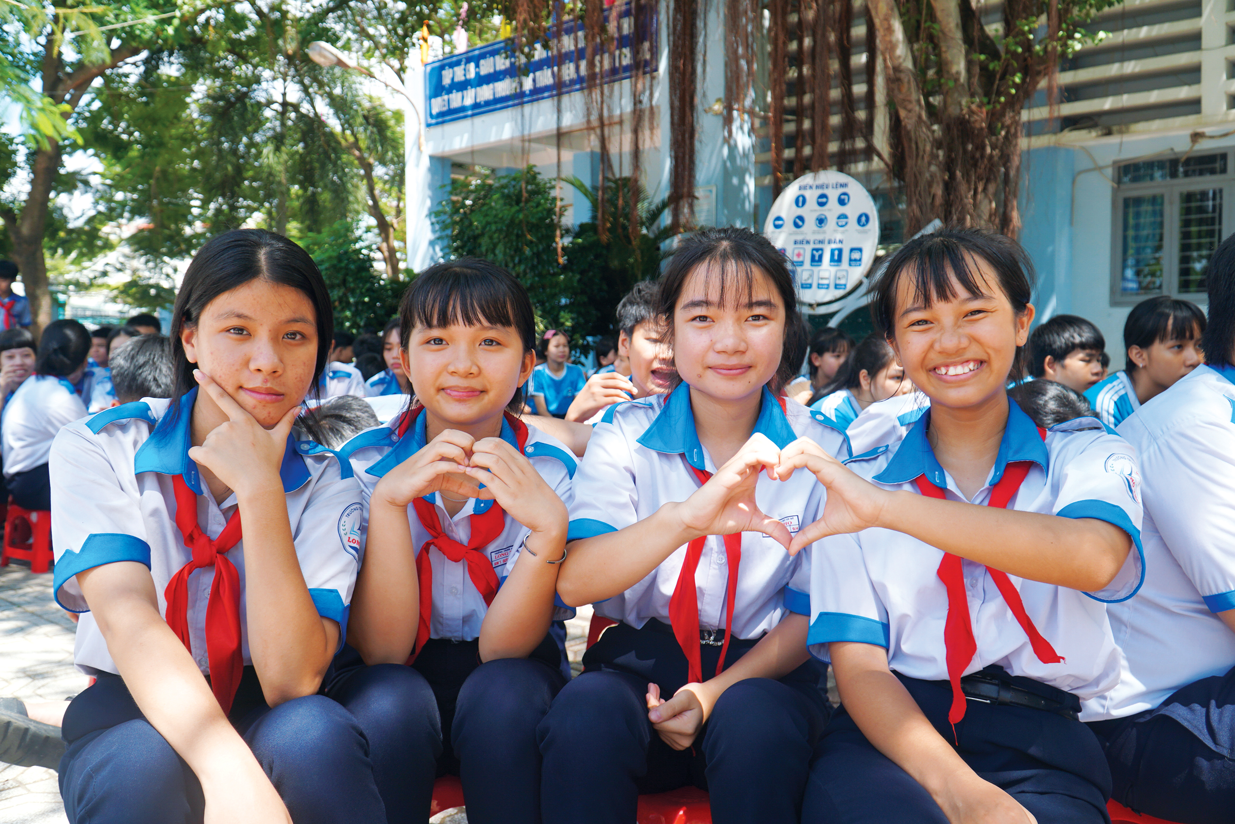 Trường THCS Long Thọ (Đồng Nai) học kỹ năng chọn thực phẩm, bảo vệ sức khỏe- Ảnh 2.