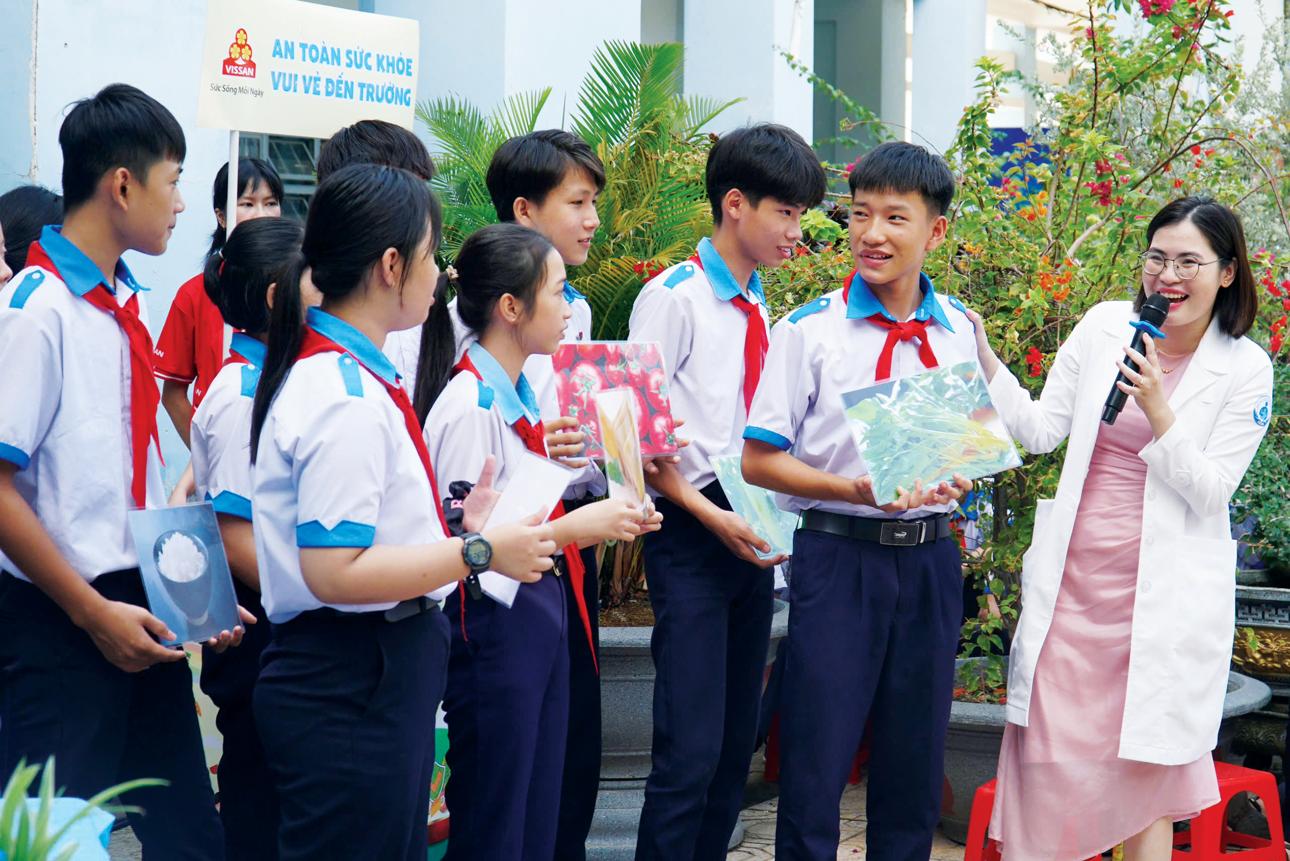 Trường THCS Long Thọ (Đồng Nai) học kỹ năng chọn thực phẩm, bảo vệ sức khỏe- Ảnh 5.