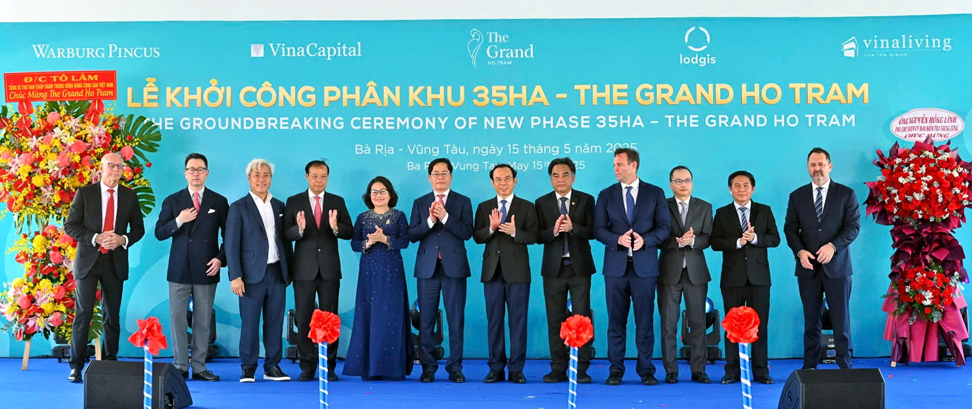 Khởi công dự án du lịch nghỉ dưỡng 1 tỉ USD ở Hồ Tràm, Bà Rịa - Vũng Tàu - Ảnh 1.