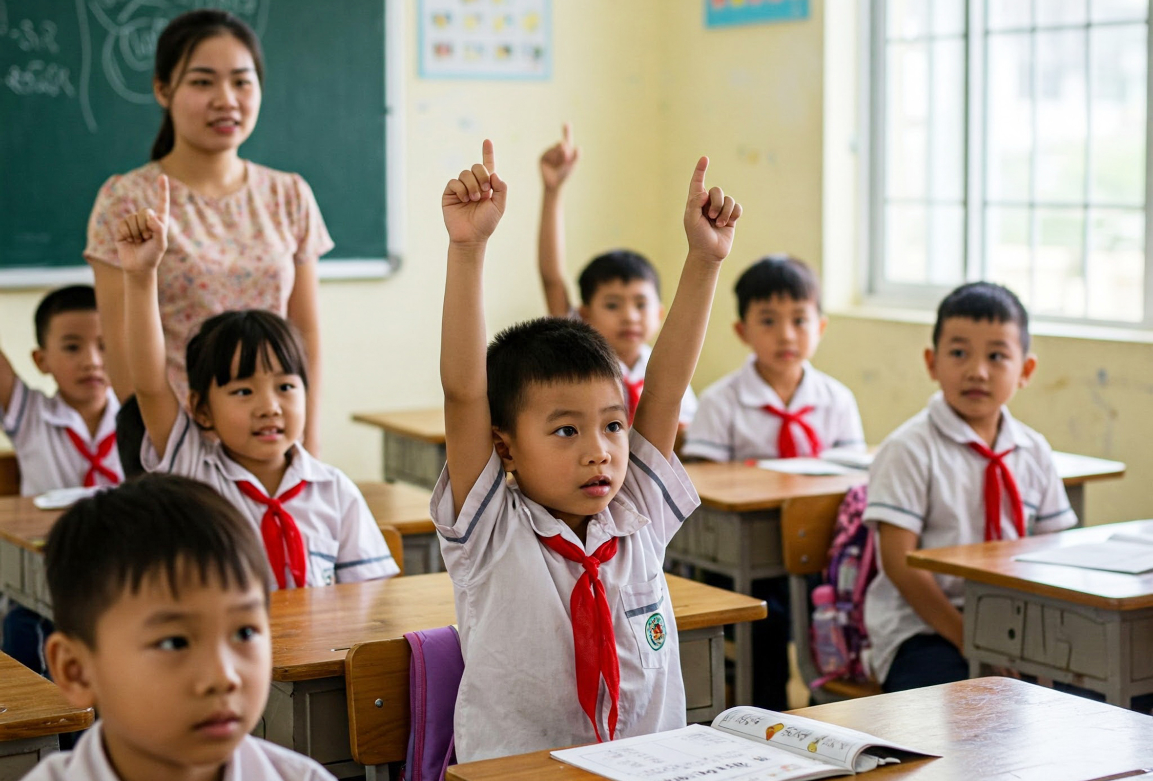 'Em trả lời sai sợ bị phạt' - Ảnh 1. học sinh - Ảnh 1.
